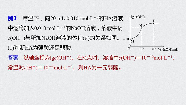 2022高考化学一轮复习 第八章 第37讲 微专题20　电离常数的相关计算课件06