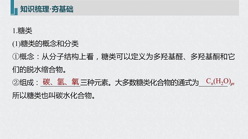 2022高考化学一轮复习 第十一章 第51讲　生命中的基础有机化学物质　合成有机高分子课件05