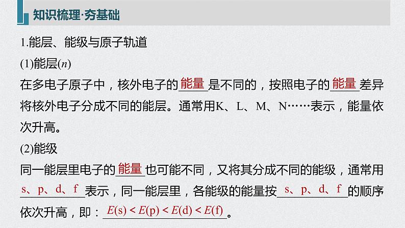 2022高考化学一轮复习 第十二章 第53讲　原子结构与性质课件05