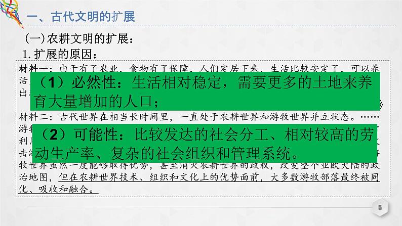 第2课 《古代世界的帝国与文明的交流》PPT课件复习课第5页