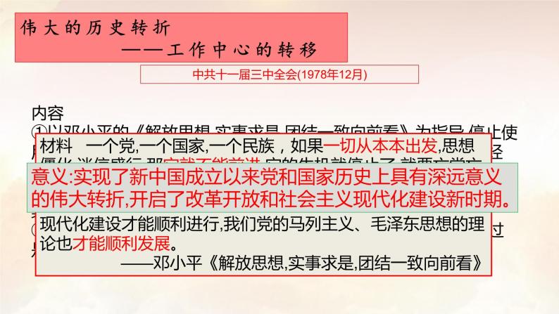 第28课 中国特色社会主义道路的开辟与发展 课件-【新教材】统编版（2019）高中历史必修中外历史纲要上05