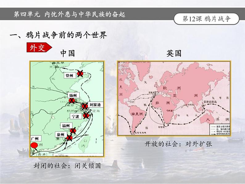 岳麓版高中历史必修一第12课 鸦片战争(3)课件08