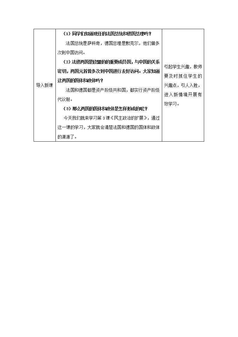 高中历史 专题七 近代西方民主政治的确立与发展 第3节 民主政治的扩展基础讲解教案1 人民版必修1第2页