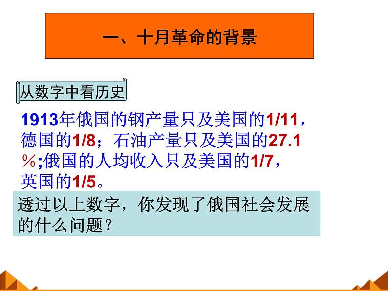 岳麓版高中历史必修一第19课 俄国十月社会主义革命_(3)课件04