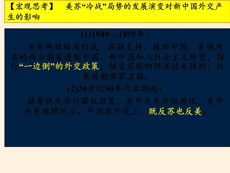 北师大版高中历史必修1 第24课 世界多极化的发展趋势（课件）07