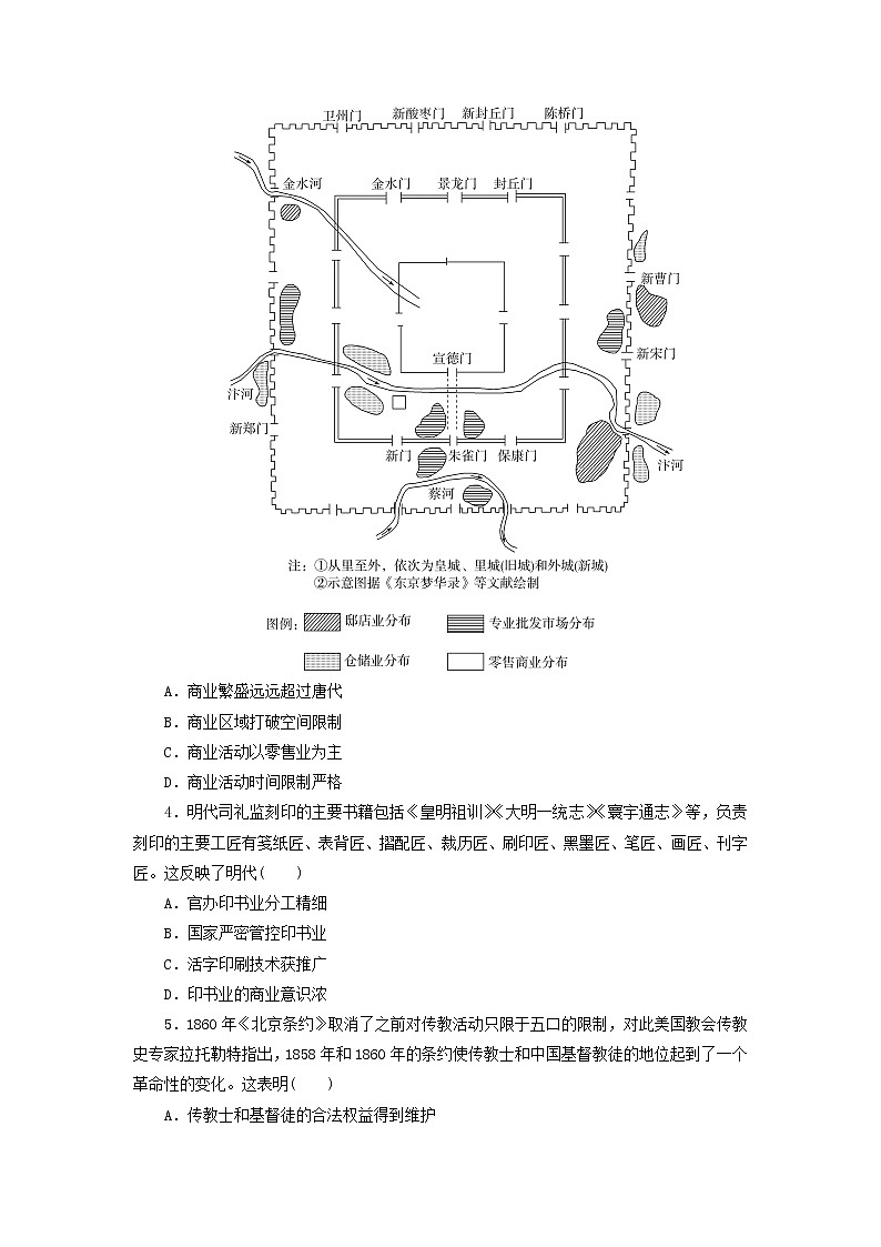 高考历史下学期仿真模拟卷四含解析第2页