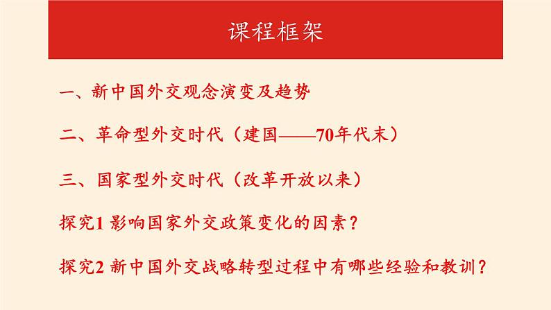 岳麓版高中历史必修一第26课 屹立于世界民族之林新中国外交(15)课件03