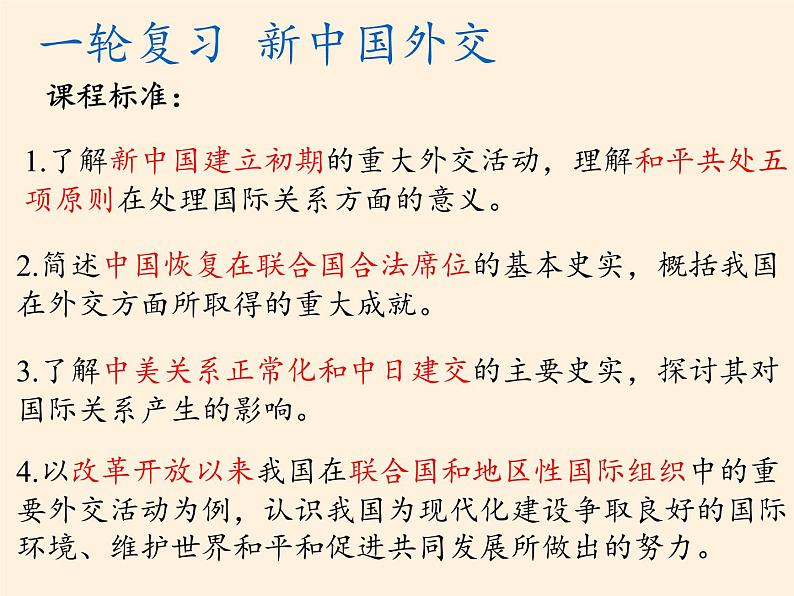 岳麓版高中历史必修一第26课 屹立于世界民族之林新中国外交课件02
