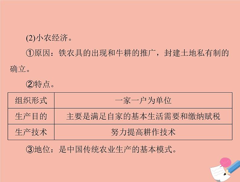 高考历史总复习必修Ⅱ经济成长历程第八单元中国古代的农耕经济第15讲精耕细作农业生产模式的形成和农耕时代的手工业课件第8页