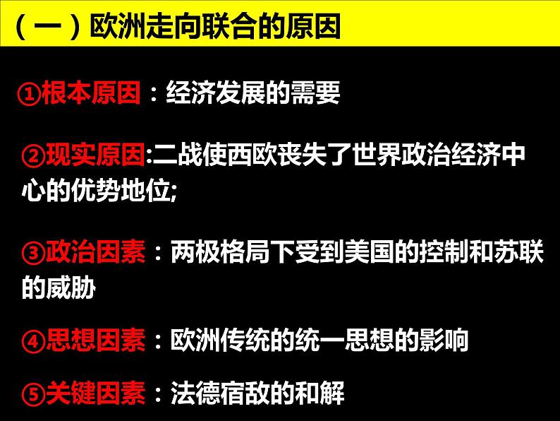 人教版高中历史必修一世界多极化趋势的出现 (1)课件07