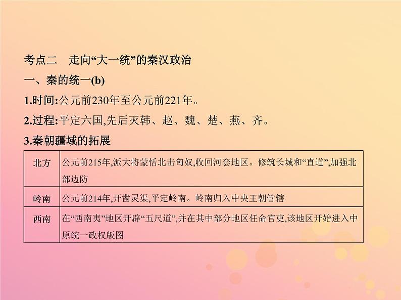 高考历史一轮总复习专题一古代中国的政治制度课件05