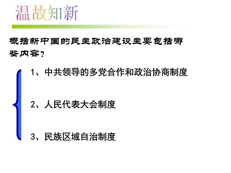 人教版高中历史必修一第六单元第21课民主政治建设的曲折发展(ppt)课件02