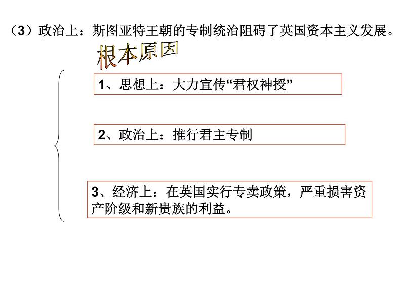 人教版高中历史必修一英国君主立宪制的建立免费(1)课件第7页