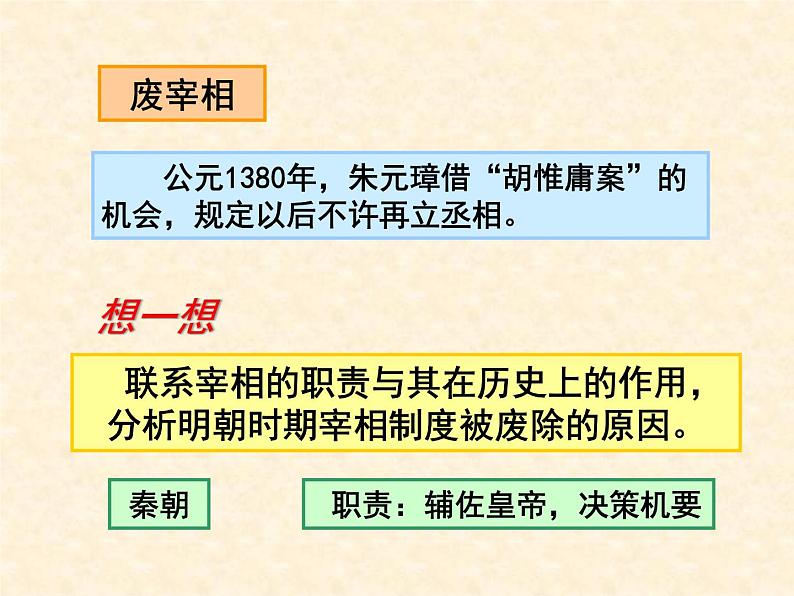 人教版高中历史必修一明清君主专制的加强(2)课件第6页