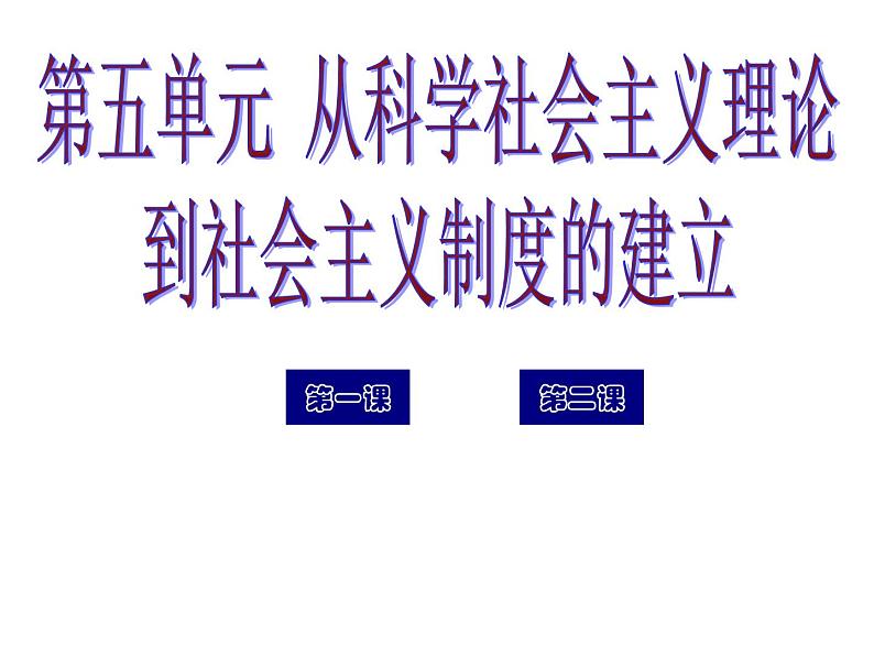 人教版高中历史必修一从科学社会主义理论到社会主义制度的建立 (2)课件02