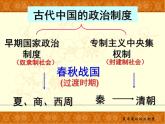 人教版高中历史必修一第一课夏商西周的政治制度【】课件