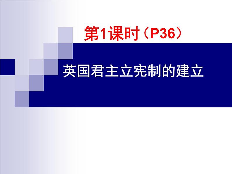 人教版高中历史必修一第三单元近代西方资本主义政治制度的确立与发展(2)课件第8页