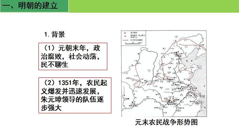 统编版历史中外历史纲要上课件：第13课 从明朝建立到清军入关03