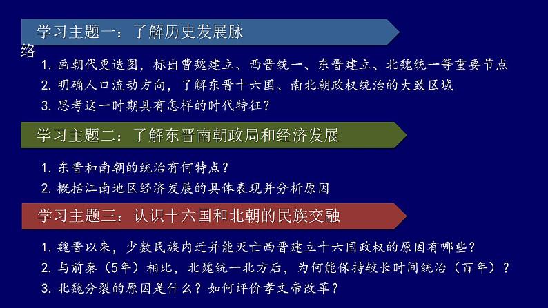 统编版历史中外历史纲要上课件第5课《三国两晋南北朝的政权更迭与民族交融》第3页