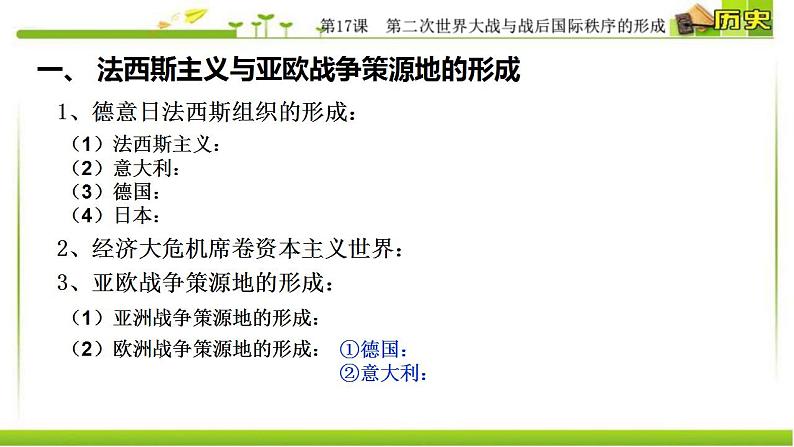 统编版历史中外历史纲要下课件：第17课 第二次世界大战与战后国际秩序的形成（46张）第4页