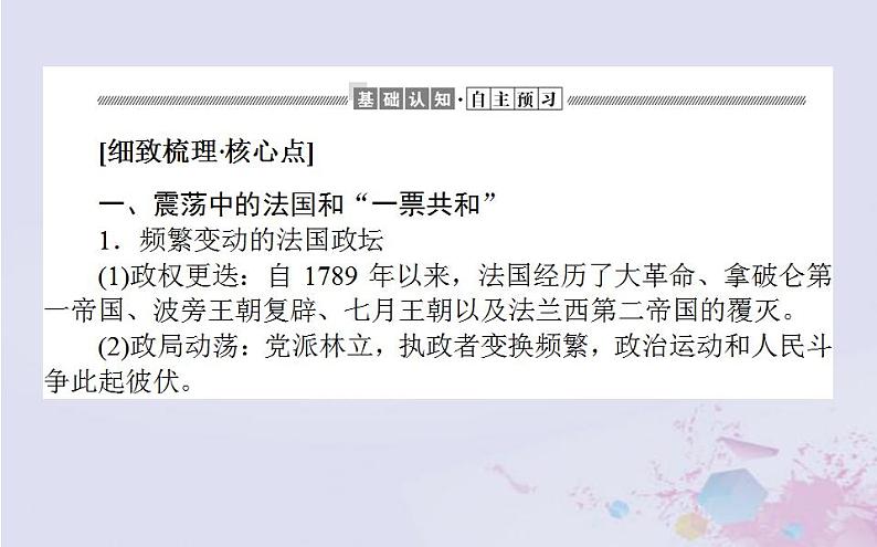 高中历史专题七近代西方民主政治的确立与发展7.3民主政治的扩展课件人民版必修104