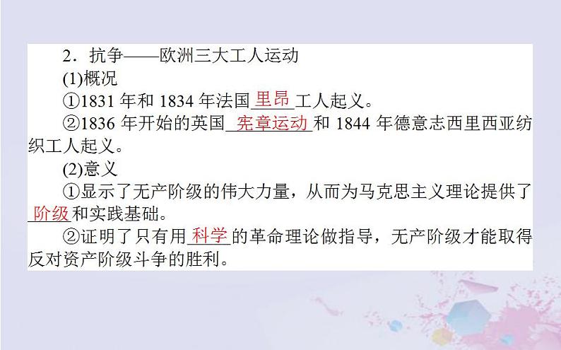 高中历史专题八解放人类的阳光大道8.1马克思主义的诞生课件人民版必修1第5页