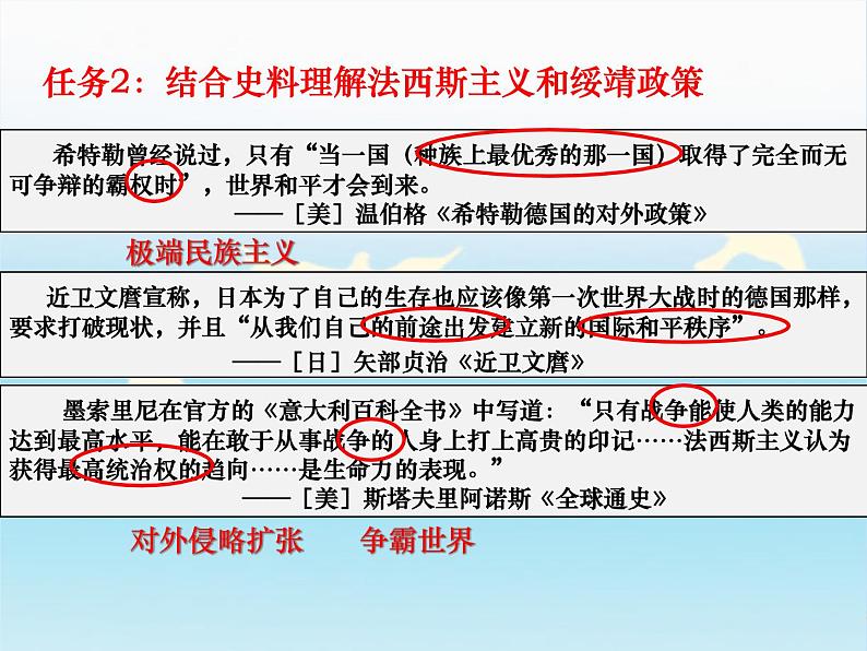 高中历史第七单元世界大战十月革命与国际秩序的演变第17课第二次世界大战与战后国际秩序的形成1教学课件新人教版必修中外历史纲要下07