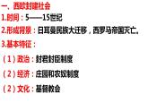 人教统编版必修中外历史纲要下第3课《中古时期的欧洲》 课件（20张PPT）