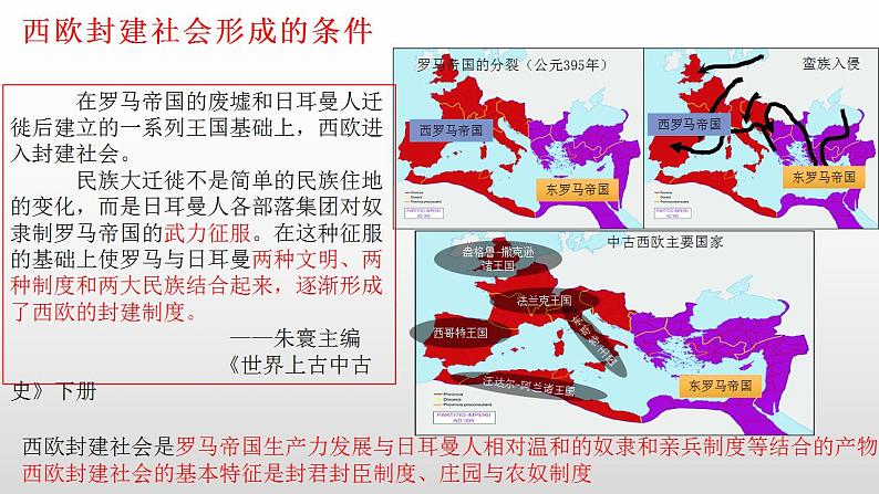 人教统编版高中历史必修中外历史纲要下第3课  2.3中古时期的欧洲(共计41张PPT）课件PPT06