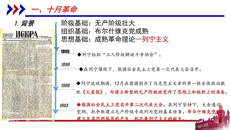 人教统编版高中历史必修中外历史纲要下课件：第15课  十月革命的胜利与苏联的社会主义实践  课件（共32张PPT）07