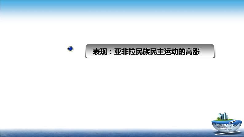 人教统编版必修中外历史纲要下第16课 亚非拉民族民主运动的高涨 同步备课课件（共20张ppt）08