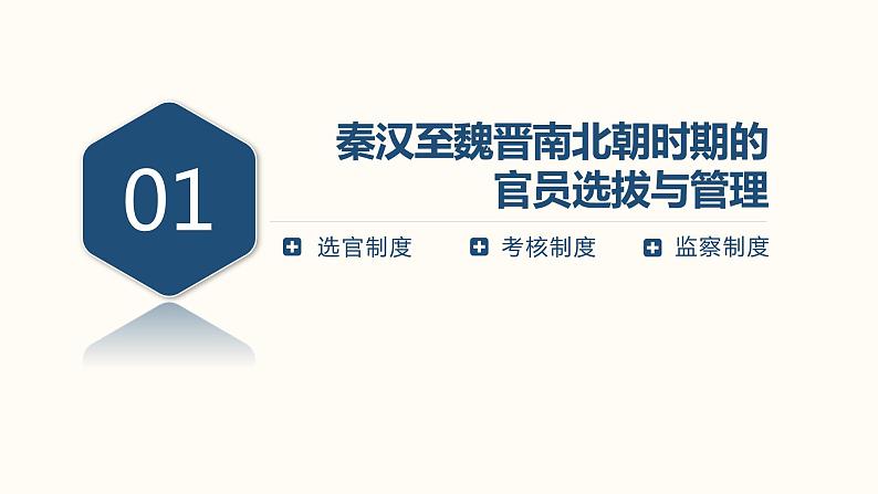 2021-2022学年统编版高中历史选择性必修一第5课 中国古代官员的选拔与管理 课件第3页