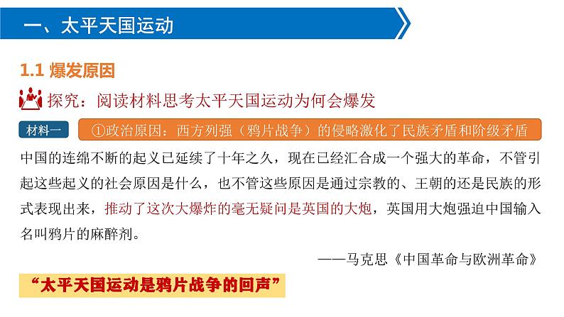 第17课 国家出路的探索与列强侵略的加剧 课件 --2021-2022学年统编版（2019）高中历史必修中外历史纲要上册第5页