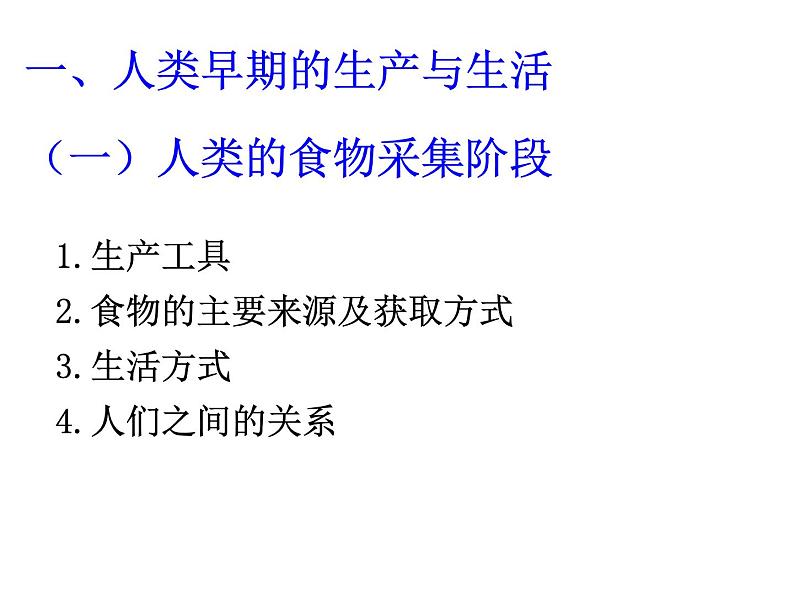 高中历史人教统编版选择性必修2第1课从食物采集到食物生产课件(共31张PPT)第3页