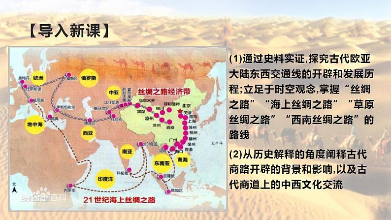 统编版高中历史选择性必修3第9课 古代的商路、贸易与文化交流 课件（25张ＰＰＴ）02