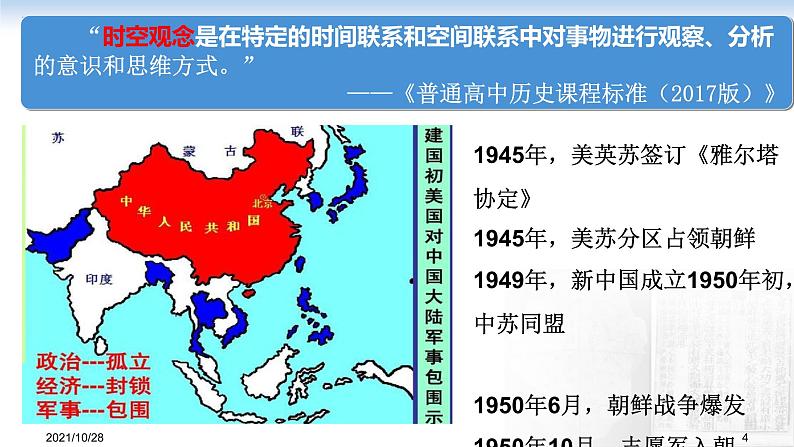 高中历史统编版（2019）必修中外历史纲要上册开学第一课——从抗美援朝说起课件04
