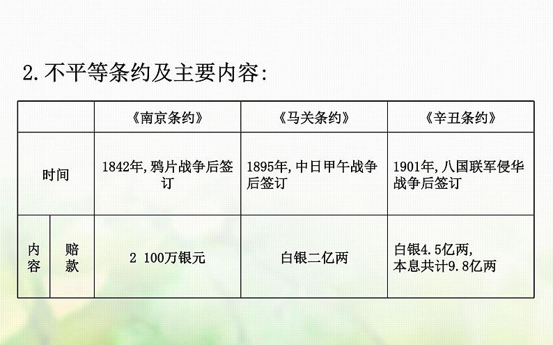 人民版必修一专题二近代中国维护国家主权的斗争2.1列强入侵与民族危机课件第4页