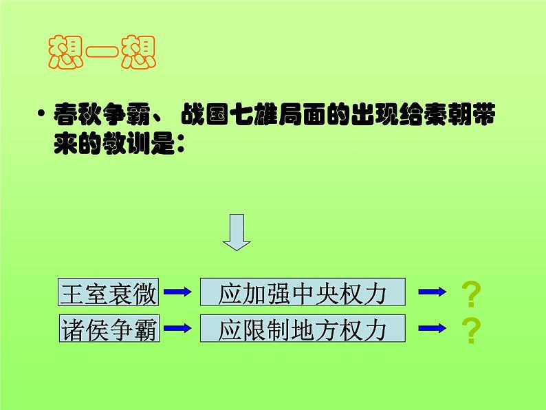 人教版必修一第2课秦朝中央集权制度的形成31PPT课件PPT第7页