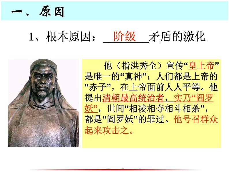 人教版高中历史必修一第11课-太平天国运动(共21张PPT)课件PPT第3页