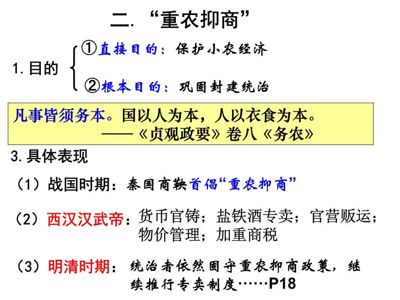高中历史人教版必修二第4课-古代的经济政策(共24张PPT)课件PPT07