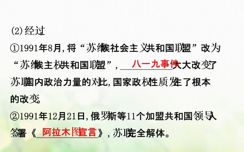 人民版必修一专题九 9.3多极化趋势的加强 课件06