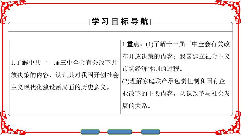 人民版历史必修2专题三3.2伟大的历史性转折 课件PPT02