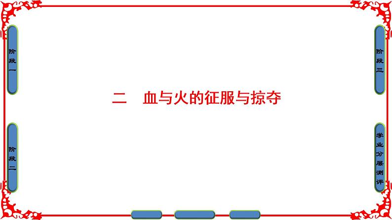 人民版历史必修2专题五5.2血与火的征服与掠夺 课件PPT01