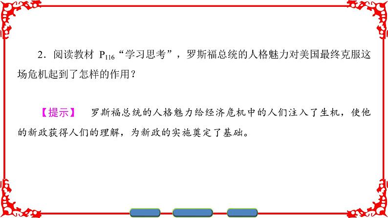 人民版历史必修2专题六6.2罗斯福新政 课件PPT06