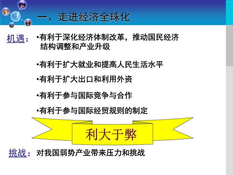 人民版历史必修2专题八8.3经济全球化的世界 课件PPT08