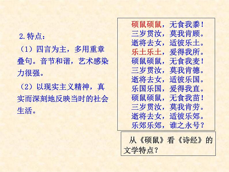 人民版高中历史必修二专题二 2.3中国古典文学的时代特色课件PPT第4页