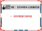 人民版历史必修2专题二2.1近代中国民族工业的兴起 课件PPT