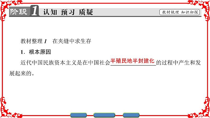 人民版历史必修2专题二2.3近代中国资本主义的历史命运 课件PPT03