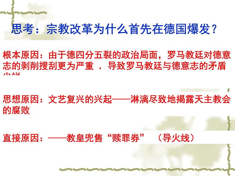 人民版高中历史选修1专题五5.2欧洲各国的宗教改革课件PPT第5页