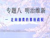 人民版高中历史选修一8.1走向崩溃的幕府政权 课件PPT